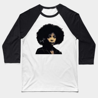 Angela Davis Baseball T-Shirt